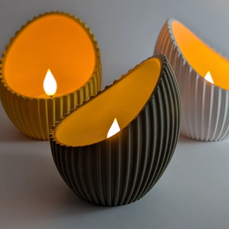 LED Tea Light Holder KaskArgi – Lamina